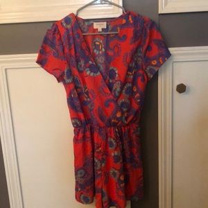 Small Everly Floral Romper